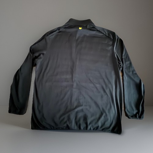 Jack Nicklaus Xl Windbreaker Jacket Staydri Full Zip Up Golf Sport Zipper Black - Picture 4 of 5