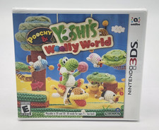 Poochy & Yoshi's Woolly World (3DS, 2017) Brand New Factory Sealed US Version