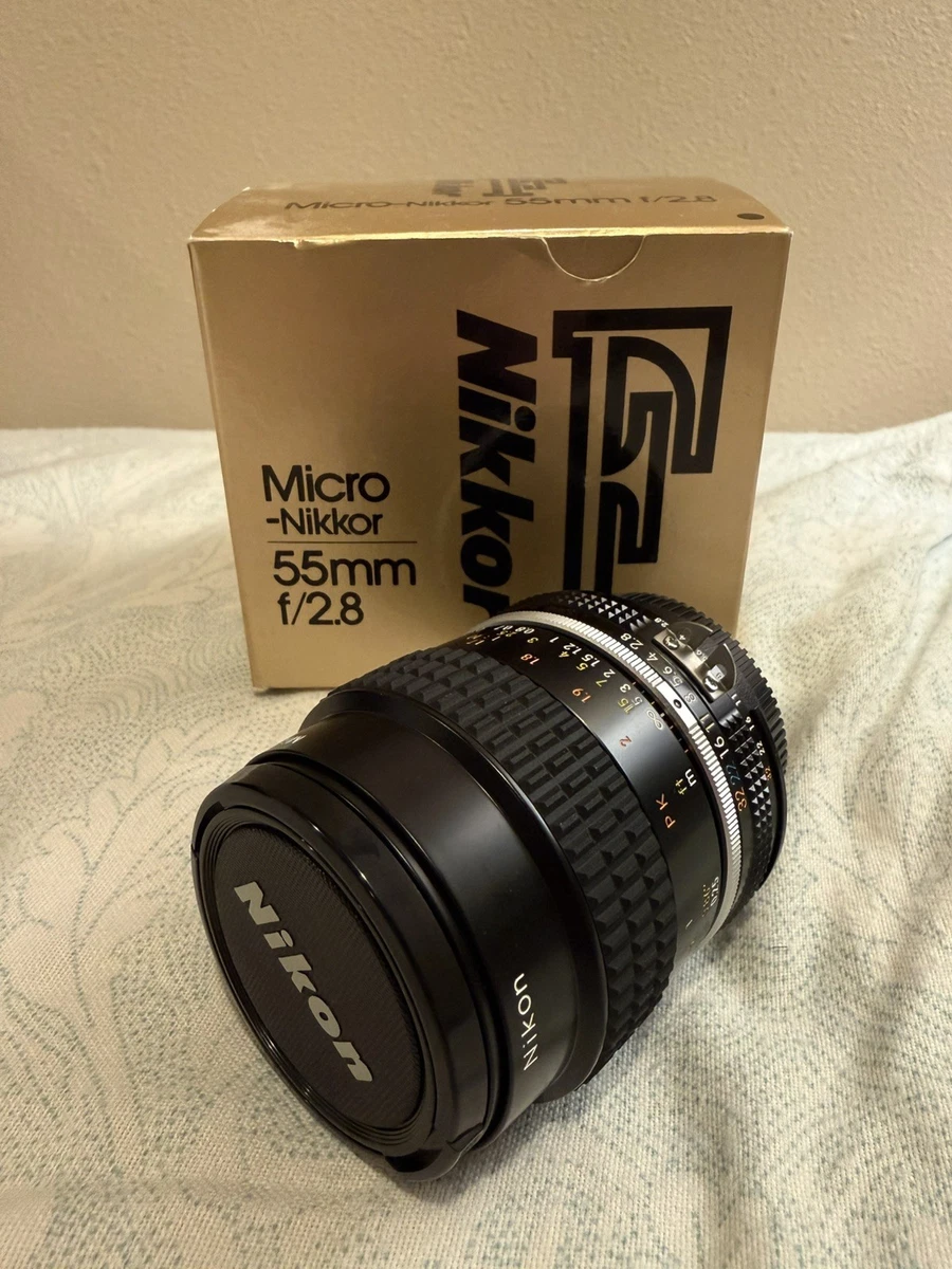 Nikon NIKKOR f/2.8 Camera Lenses 55mm Focal for sale | eBay