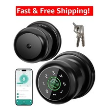 Keyless Entry Smart Door Lock with Biometric Fingerprint Auto-Lock Feature