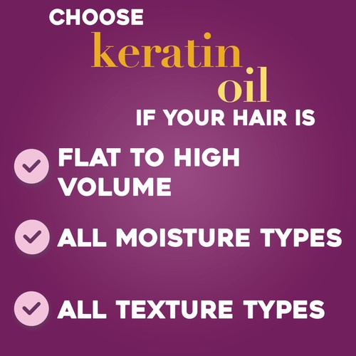 Anti-breakage + Keratin Oil Fortifying Anti-frizz Conditioner For Damaged Hair & - Picture 5 of 11