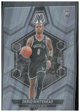 2023 Panini Prizm Draft Picks Dariq Whitehead Rated Prospect  Silver RC #247