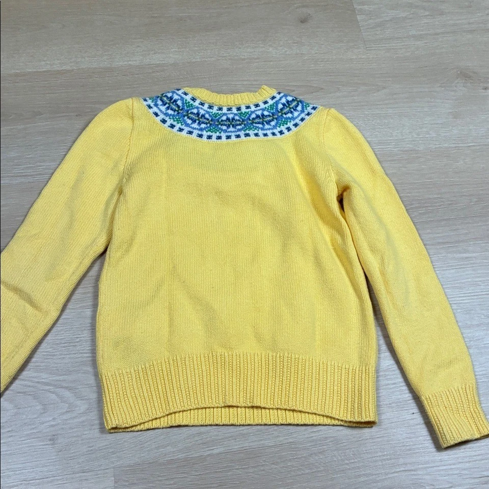Suéter Jersey Ralph Lauren Fair Isle Mezcla Algodón Niña M 8/10 Foto 4 de 4