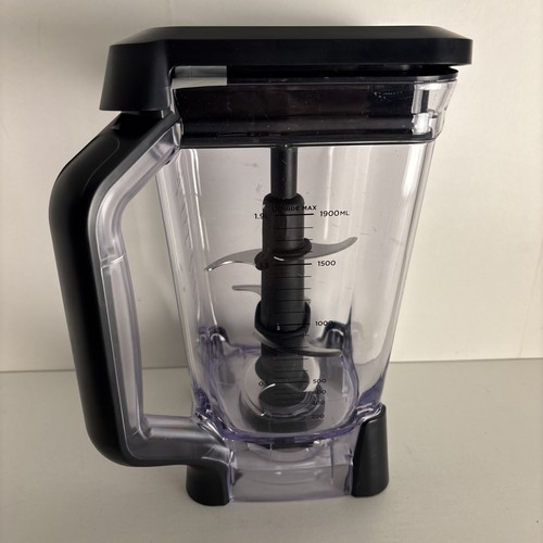 Ninja Brocca Frullatore Cucina Professionale 64 OZ e Lama e Coperchio (Crack su Base)