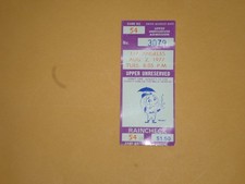 NY Mets vs Dodgers MLB Ticket 1977-Tommy John Win-Cey & Garvey HR-Shea Stadium