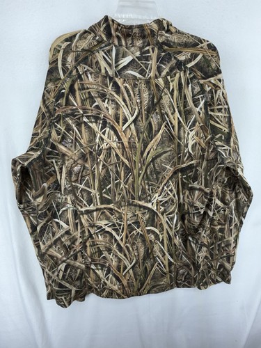 Mossy Oak, Men's, 1/4 Zip Camo Pullover, size XL - Picture 4 of 8