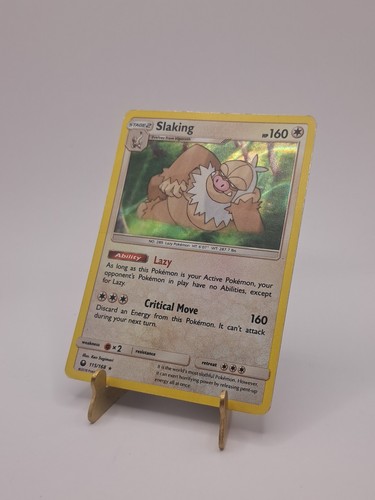 Slaking - 115/168 - Holo Rare Pokemon Himmelssturm MP bis HP - Bild 1 von 11