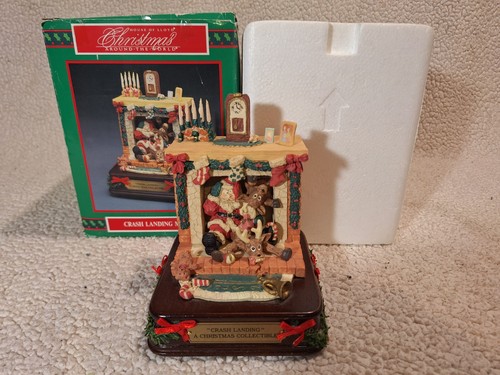 Vintage 1993 House Of Lloyd Christmas Around The World Bruchlandung Spieluhr - Bild 4 von 10