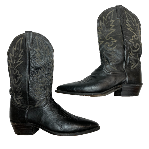 Dan Post Western Cowboystiefel 16791 Herren 11D Schwarz Leder