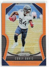 2019 Panini Prizm Orange Corey Davis 183/249 Tennessee Titans #160