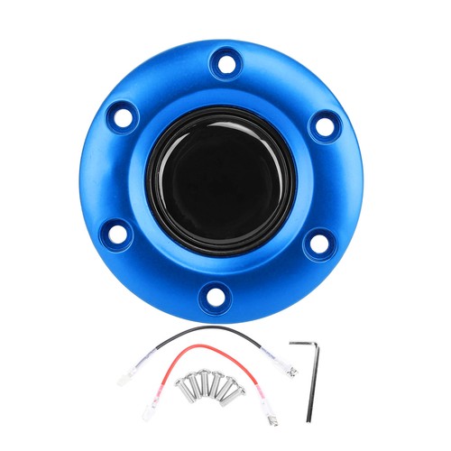 Car Horn Button Switch High Strength Steering Wheel Center Cap Sporty Look With - Bild 20 von 22