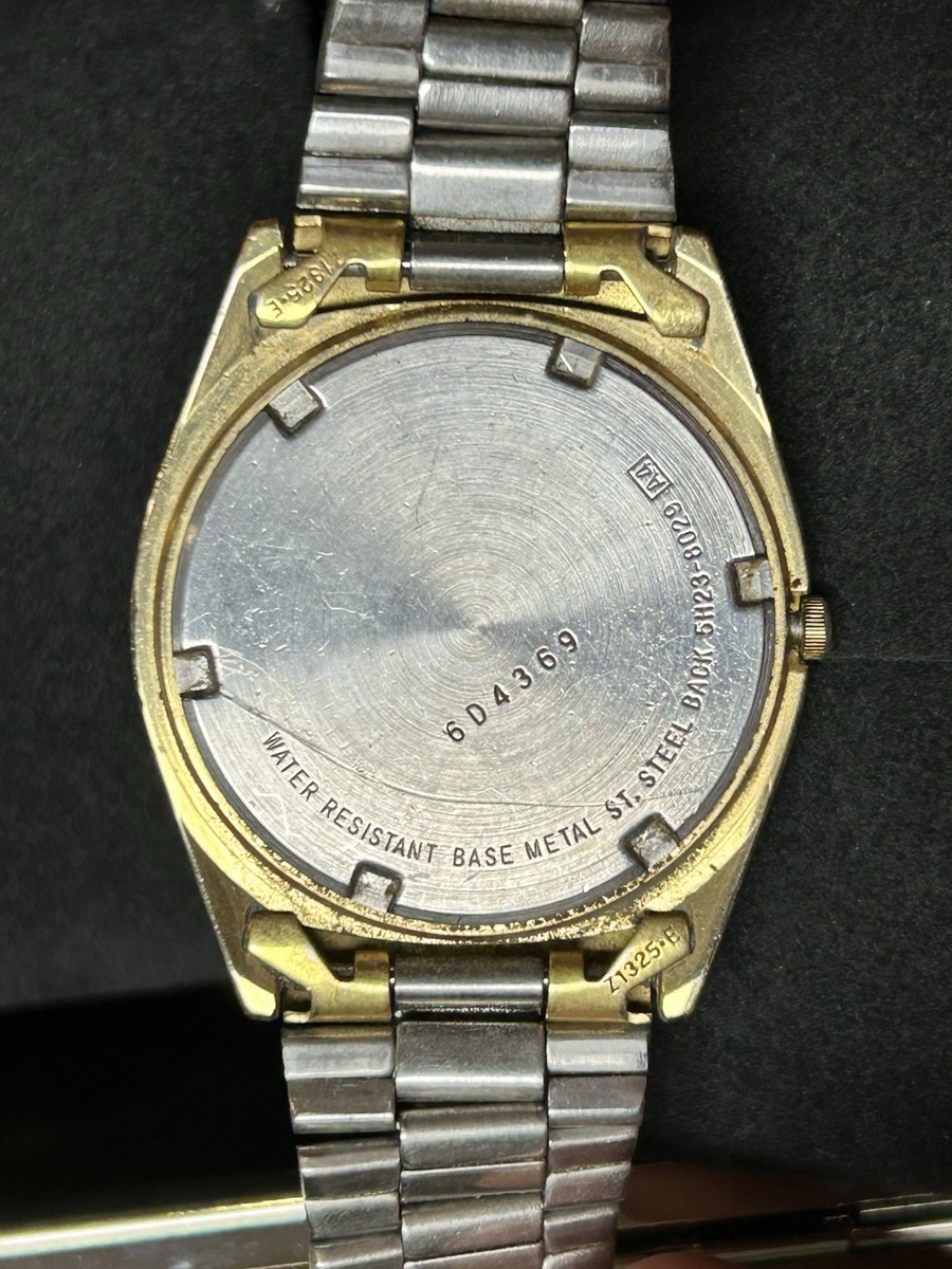 Vintage Seiko President SQ Watch Men display picture 3