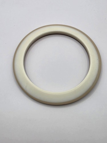 Brazalete Brazalete Madera Y Plástico Marrón y Crema - Imagen 2 de 4