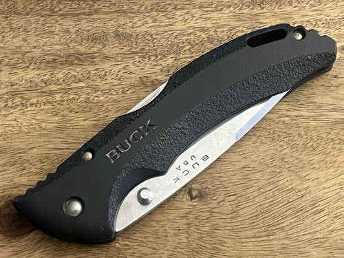 USA Bantam 286 Black Folding Pocket Knife Blade TSA Confiscated Very Nice! - Picture 12 of 17