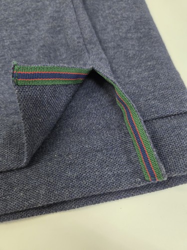 NWT Alexander Julian Colours Mens Short Sleeve Navy Heather Polo Shirt 2XL #8033 - Picture 12 of 13