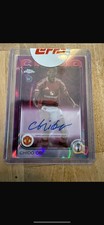 2024-25 Topps Chrome Autographs Chido Obi Magenta Lava Refractor /75