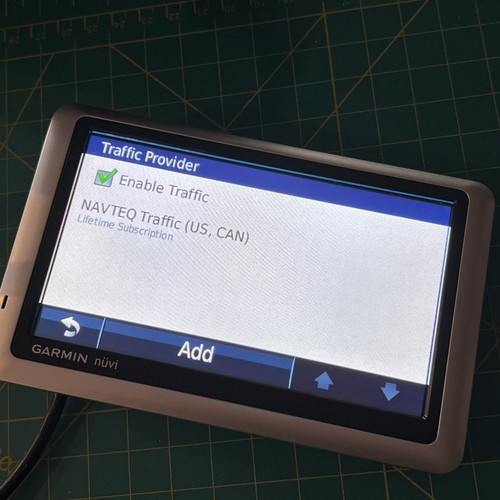 Garmin Nuvi 1450LMT GPS Navigator with Lifetime Maps and Traffic Updates TESTED - Picture 8 of 24