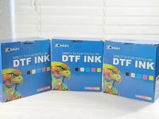 DTF Ink 3-Box Set (6×200ml Each) – XCinkjet Direct to Film Textile Ink – New