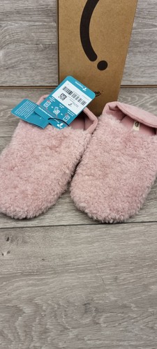 HomeTop Women's Fuzzy Curly Fur Memory Foam Loafer Slippers Size 5-6 UK 38-39 EU - Picture 5 of 12
