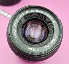 Canon EF Zoom Lens 35-80mm 1:4-5.6 III - Working. Clear Lens. *VGC*. (refi)
