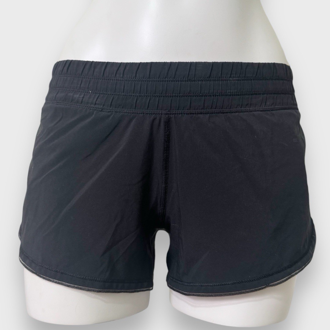 Lululemon Black Athletic Running Shorts  View 3