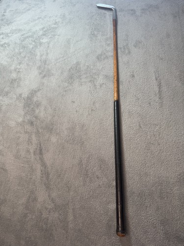Antique Spalding & Bros. Kro-Flite SWEET SPOT 4-Iron w/Wood Shaft c.1920s BR BD - Picture 1 of 9