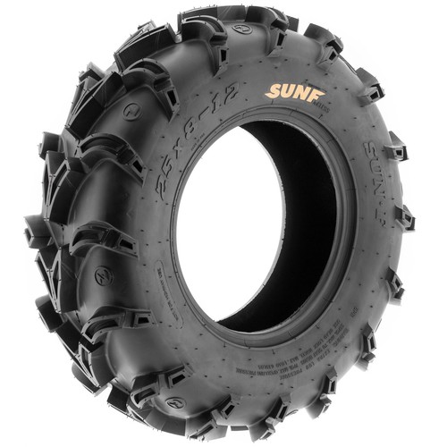 Neumático fangoso SunF 27x9-14 27x9x14 barro en forma de V ATV UTV 6 PR sin cámara - A050 - Imagen 11 de 12