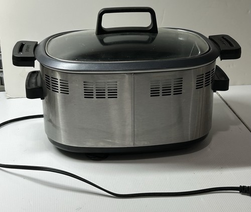 Cuisinart MSC-600 Cook Central 6 qt Multi-Cooker Slow Cooker Brown Saute Steamer - Picture 3 of 5