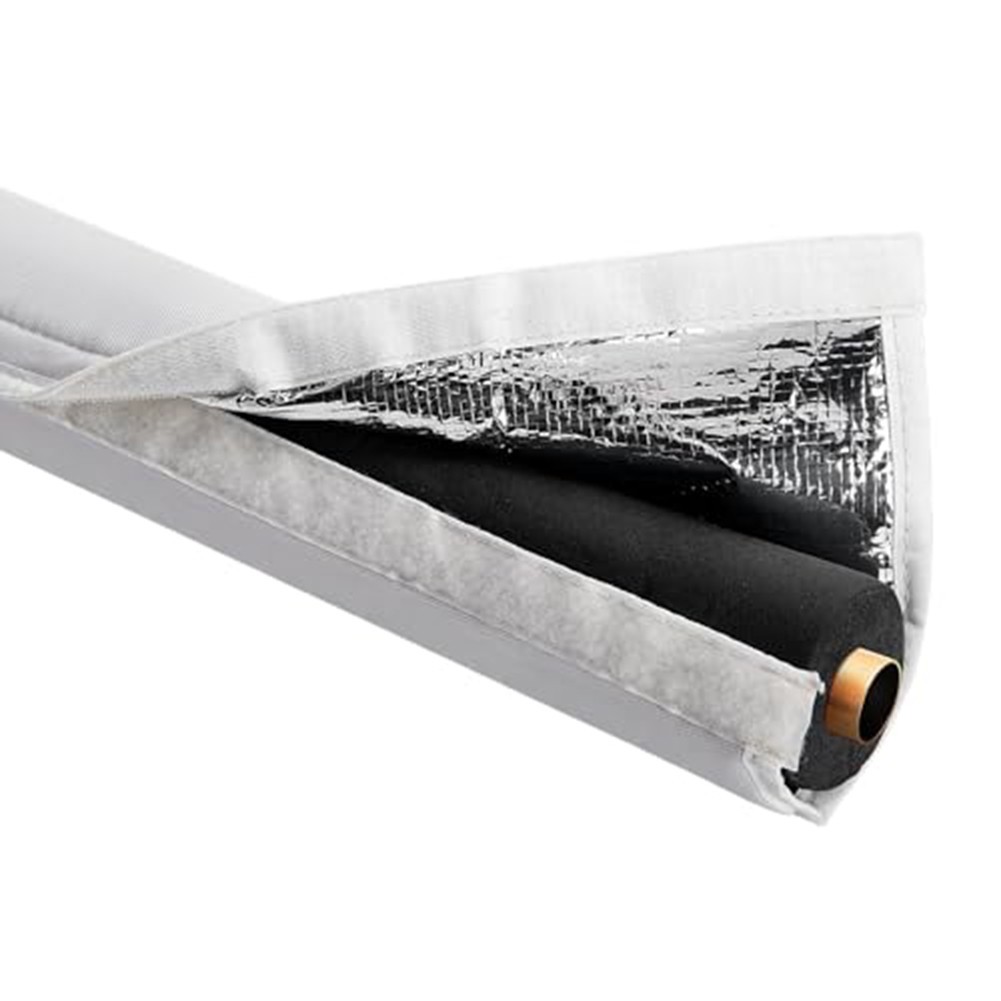 Cubierta aislante de tubería de cobre para aire acondicionado manga de tres capas protección HVAC