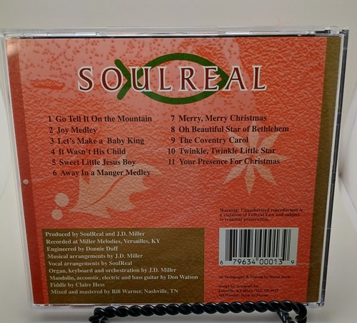 A SoulReal CHRISTMAS Signed Autographed 11 Songs - Picture 2 of 3