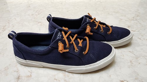 Sperry Top-Sider Navy Blue Canvas Boat Shoes STS85104 Women’s Size 9.5 - Bild 8 von 10