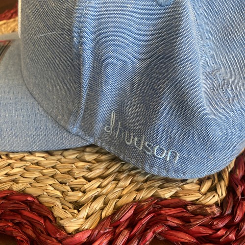 Cappello D. Hudson Dancin' Cactus SnapBack blu come nuovo 5 pannelli coperchio ricamato Miami - Foto 3 di 12