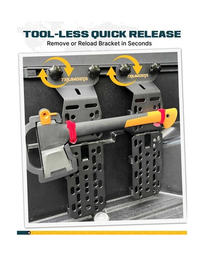 Truck Bed Rail Mount Holder Fit for Toyota Tacoma 2005-2026 & Toyota Tundra 2... - Picture 5 of 8