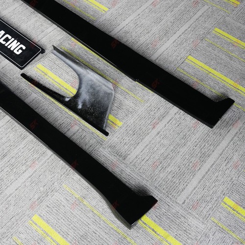 NEW Glossy Black Sideskirts Side Skirt Lip Fits 2008-2017 Maserati GranTurismo - Picture 18 of 18