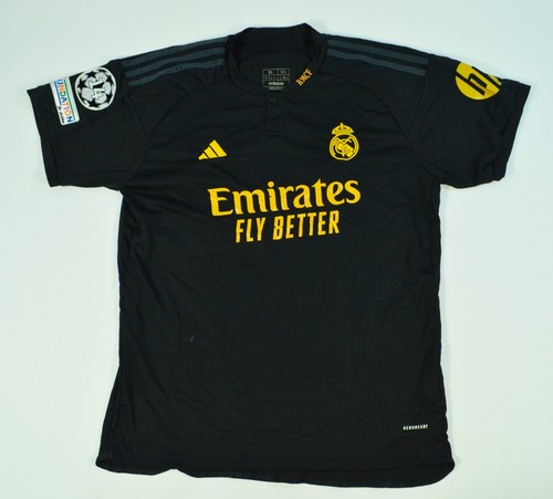 Jude Bellingham Real Madrid Black Adidas #5 XL Slim Fit Soccer Football Jersey