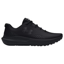 Mens Under Armour Surge 4 Triple Black Athletic Shoes