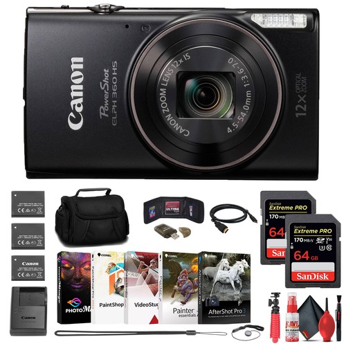 Canon PowerShot ELPH 360 HS Camera