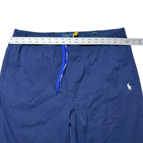 Pantalones de chándal Polo Ralph Lauren XL repelentes al agua para hombre azul marino negro - Imagen 6 de 9