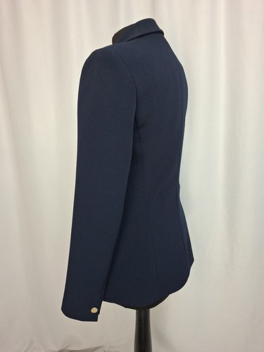 Reiss Navy Blue Blazer Jacket Work Smart Casual Missing Button Size Small L2454 - Picture 3 of 9