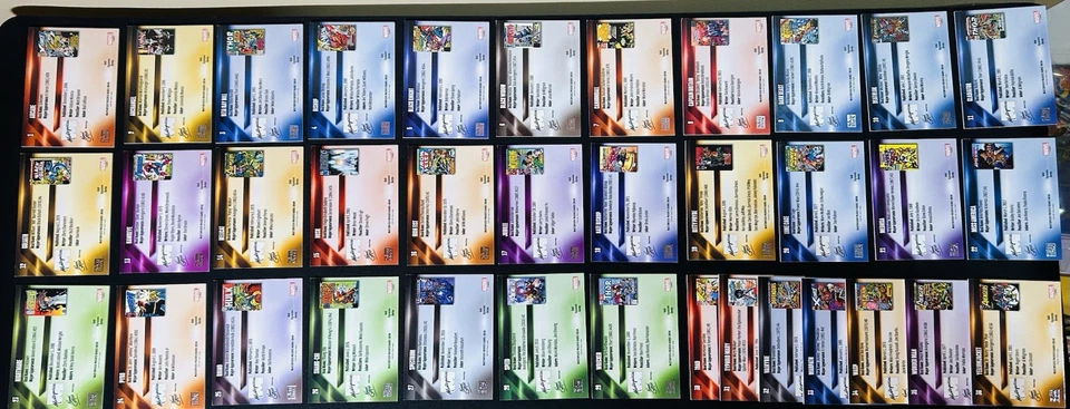 2024 Marvel Masterpieces Nahuel Grego Gold Signature Tier 1 Set! Cards 1-36! - Image 2 of 4