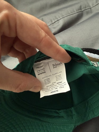 ASTON MARTIN CAP RACING PELMARK ALONSO FORMULA 1 TEAM ORIGINAL ONE SIZE - Picture 5 of 11