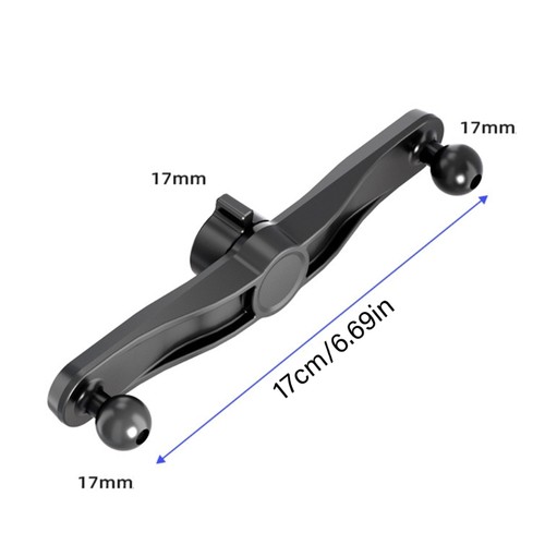 2pcs Double Ball Head 17mm Splitter Extension Rod Pack of 2 Extender Base - Picture 8 of 8