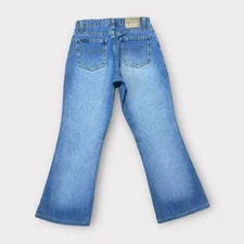 Vintage Jordache Jeans Women’s 28 Flare Leg 90s Cropped Denim Classic 