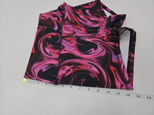 FLEO CrossFit Athletic Shorts Tie Dye High Waist Size Medium Womens - Imagen 7 de 7