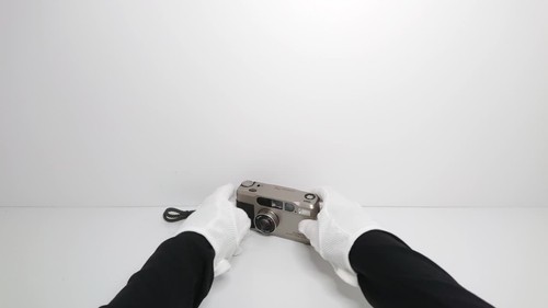 ALL Work [MINT w BOX] Contax T2 Silver 35mm Point & Shoot Film Camera From JAPAN - Video 1 of 1