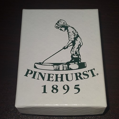 Pinehurst Golf Resort  Pewter Putter Boy 3" Figurine Artist Corsini Collectible - Picture 2 of 8