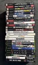 25 Empty Video Game Case’s Some Manuals PlayStation GameCube Wii Xbox NO GAMES 