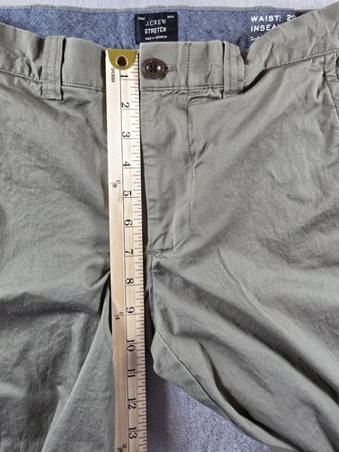 J Crew Chino Shorts Herren Größe 29 Stretch 9" Schrittlänge Taschen Freizeit - Bild 3 von 8