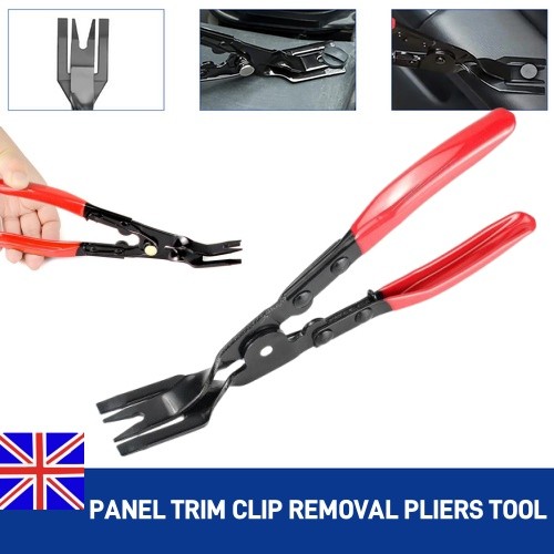 CAR DOOR BODY PANEL TRIM CLIP REMOVAL PLIERS TOOL REMOVER UPHOLSTERY USEFUL - Bild 1 von 16