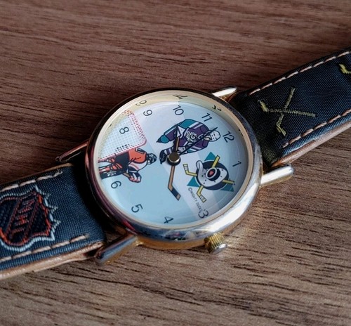 Wenger Quartz 1994 para hombre - Mighty Ducks NHL - Movimiento suizo - Funciona muy bien - Imagen 2 de 9